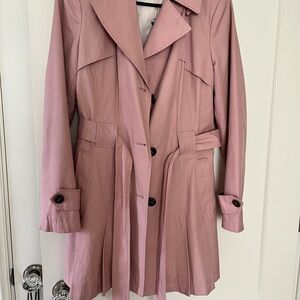 Via Spiga Mauve Trench Coat